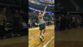 Phoenix Suns Devin Booker unveils Michigan State Nike Book 1 at Breslin Center [upl. by Ahgiela]