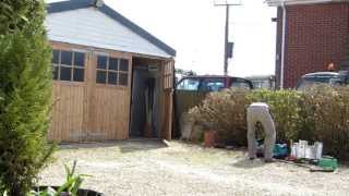 Wooden Garage doors [upl. by Nosemyaj175]