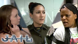 Jail Encounters Inmate Outbursts and Criminal Sisters  JAIL TV Show [upl. by Adnawyt]