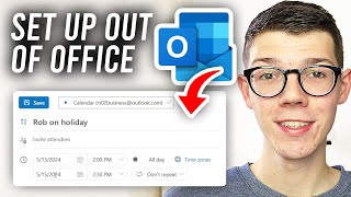 How To Set Up Out Of Office In Outlook  Full Guide [upl. by Noyr386]