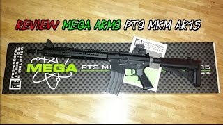 Mega Arms PTS MKM AR15 GBB  unboxing review [upl. by Kemme]