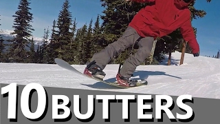 10 Snowboard Butter Tricks to Learn First [upl. by Bacon]