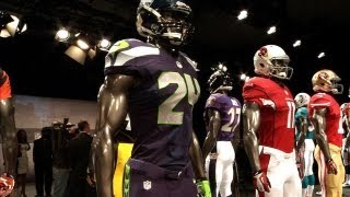 NFL and Nike Unveil New Team Jerseys [upl. by Nive]