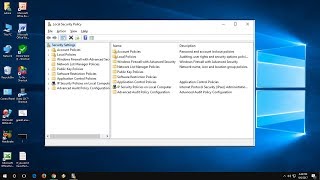 How to Get Missing “Local Security Policy” In Windows 10 Enable Policy [upl. by Ytram763]