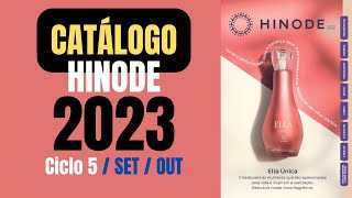 Catálogo Hinode 2023  Ciclo 5  Set  Out [upl. by Aynatan736]