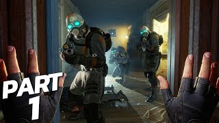 EXPLORING CITY 17  HalfLife Alyx Intro  Part 1 VR WalkthroughGameplay [upl. by Ramma]