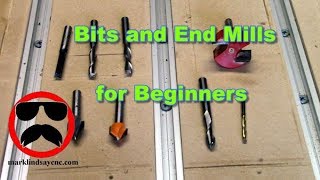 Bits and End Mills for Beginners  CNC For the Absolute Beginner [upl. by Sorilda]