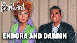 Endora Actually Being Nice To Darrin  Compilation I Bewitched [upl. by Coffeng24]