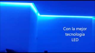 Luz LED RGB para dormitorio o SALÓN [upl. by Lateh]