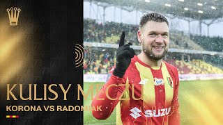 Kulisy meczu Korona Kielce  Radomiak Radom [upl. by Ikim308]