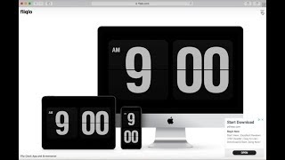 macOs Tutorial  How to Get Retro Flip Clock Screensaver For Mac and Windows Tutorial [upl. by Lerrad]