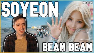 SOYEON  quotBEAM BEAMquot MV  REACTION [upl. by Atteuqahc]