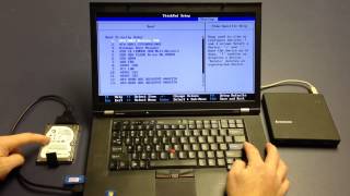 How to use your laptops combination USBeSATA port to temporarily run another operating system [upl. by Etac510]