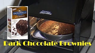 Ghirardelli Dark Chocolate Brownies Power Air Fryer Oven Elite [upl. by Dranoc]