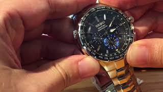 How to manually set the Seiko Radio Sync Watch [upl. by Monson]