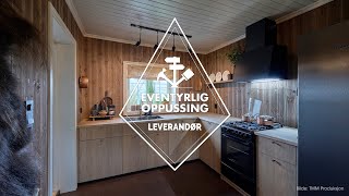 Eventyrlig Oppussing Fra upraktisk til lekkert hyttekjøkken på Reinslia [upl. by Ecydnac]