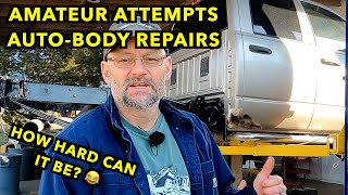 Dodge Ram Rust Repair Rocker Panel amp Cab Corner Ram Rescue Part 2 [upl. by Neiviv889]