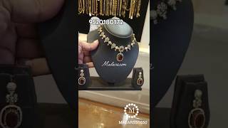 Trends Diwali Shopping Haul Zirconia Stones Beautiful Kundan Necklace Set Victoria Polished jewel [upl. by Enidan]