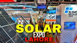 Detail Review Of Solar Expo 2024 Held In Expo Center Lahore  CLEAN SOLAR ENERGY EXPO 2024 [upl. by Nyrtak]