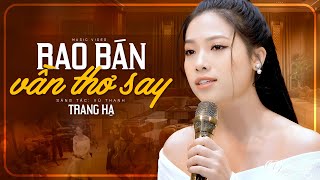 Rao Bán Vần Thơ Say [upl. by Ettenoj]