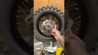 BBR Motorsports MM12P 190mm Brake Upgrade 🏁 pitbike motocross dirtbike bikelife diy [upl. by Clemens]