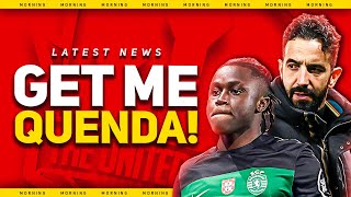 Quenda TRANSFER Done Fans TURN On Amorim Man Utd News [upl. by Kathi138]