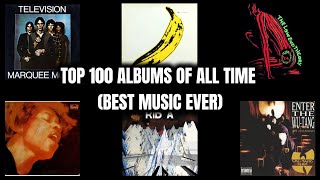 Top 100 Best Albums Of All Time Best Music Ever [upl. by Alexandro]