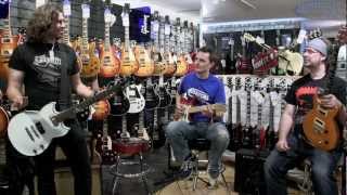 PhilX amp Chappers at Andertons Part 1  The Rig [upl. by Ahsikrats527]