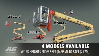 JLG Compact Crawler Booms Lifts [upl. by Mildred454]