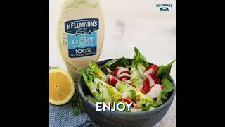 Leftover mayo in the bottle Turn it into Hellmanns Vinaigrette [upl. by Tiraj]