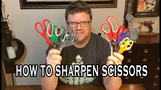 Quick Fix How To Sharpen Scissors [upl. by Aysab645]