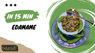 Most Delicious Spicy Edamame  Secret Recipe  Edamame soybeans  Soy bean [upl. by Adorl]