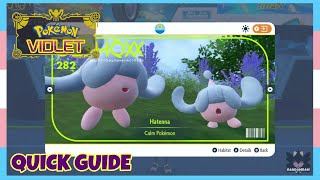 Early Game Where To Catch Hatenna In Pokemon Scarlet amp Violet  Location Quick Guide [upl. by Anuala]