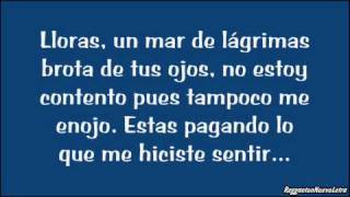 Jadiel quotEl Tsunamiquot Ft Guido G  Lloras Por Mi Letra [upl. by Gladstone]