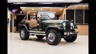 1977 Jeep CJ7 For Sale [upl. by Aissirac]