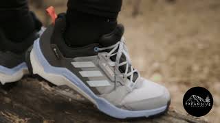 Closer Look Adidas Terrex Womens AX4 GoreTex shoes [upl. by Eedak]