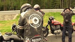 Cafe Racer Tour Klinovec 2017  Cafe Racer Pilsen Road Trip [upl. by Ellenod133]