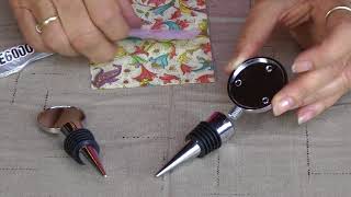 DIY Wine Bottle Stopper Creative Tutorial [upl. by Tolkan235]