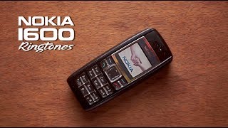 Nokia 1600 Ringtones 2005 🎼🎵 🎶 4K [upl. by Othilie]