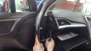 Ford Mondeo MK5 Glovebox Removal [upl. by Ymeon]