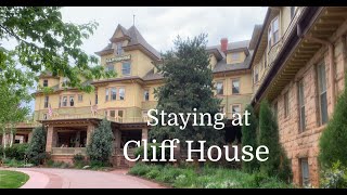 Staying at The Cliff House at Pikes Peak Manitou Springs Colorado [upl. by Kutzer]