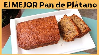 LA MEJOR RECETA DE PAN DE PLÁTANO TODOS MIS TIPS PARA QUE TE QUEDE PERFECTO [upl. by Prudy]