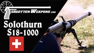 Solothurn S181000 The Pinnacle of AntiTank Rifles [upl. by Eniawed]