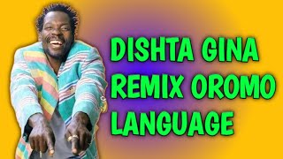 Dishta Gina Remix Oromo Tariku Gankisi feat Oromo Language Unofficial Video [upl. by Pattie930]