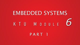 KTU Embedded Systems Operating Systems RTOS Features Types Typical RTOS Examples GPOS RTOS [upl. by Rossy53]