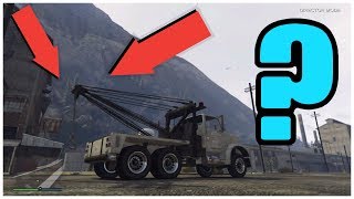 How to use a Tow Truck in GTA 5  PS4 [upl. by Nnorahs]