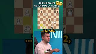 Les surdoués au fond de la classe 🧠 magnuscarlsen echecs nepo shorts [upl. by Reeve]