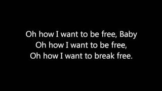 Queen  I want to break free Lyrics [upl. by Eednahs]