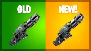 NEW UPDATED FORTNITE MINIGUN SOUND [upl. by Primalia]