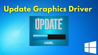 How to Update any Graphics Driver in Windows 10 [upl. by Ana]